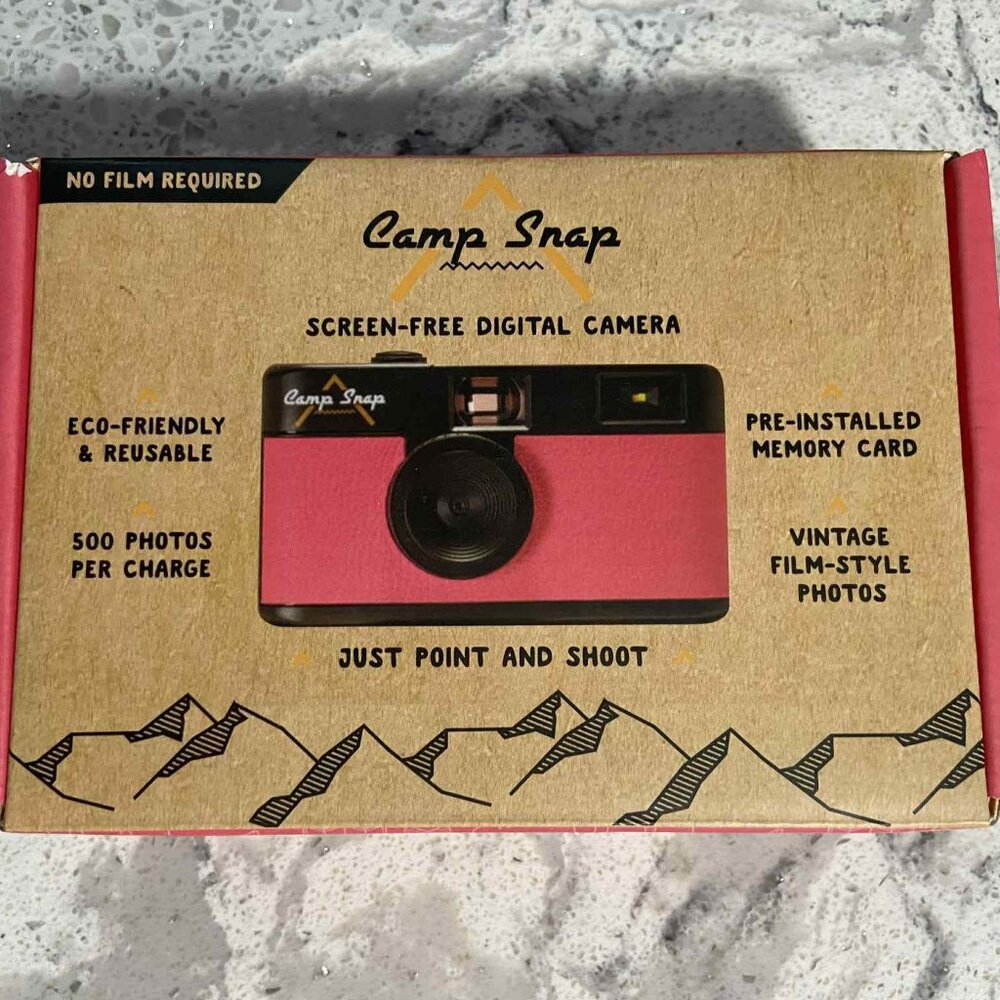 Camp Snap Screen-Free Digital Camera (Like New) Flamingo Pink